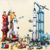 Space Shuttle Rocket Model Building Blocks Children Diy Bricks Toy Boy Gift