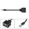 Удобный гигабитный сетевой разветвитель RJ45, два устройства, доступ к портативной высокоскоростной передаче