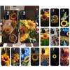 Sunflower Butterfly Phone Case For Xiaomi Redmi Note 13 12 Pro 11S 11 10 Pro 10S 12S Redmi 10 9C 13C