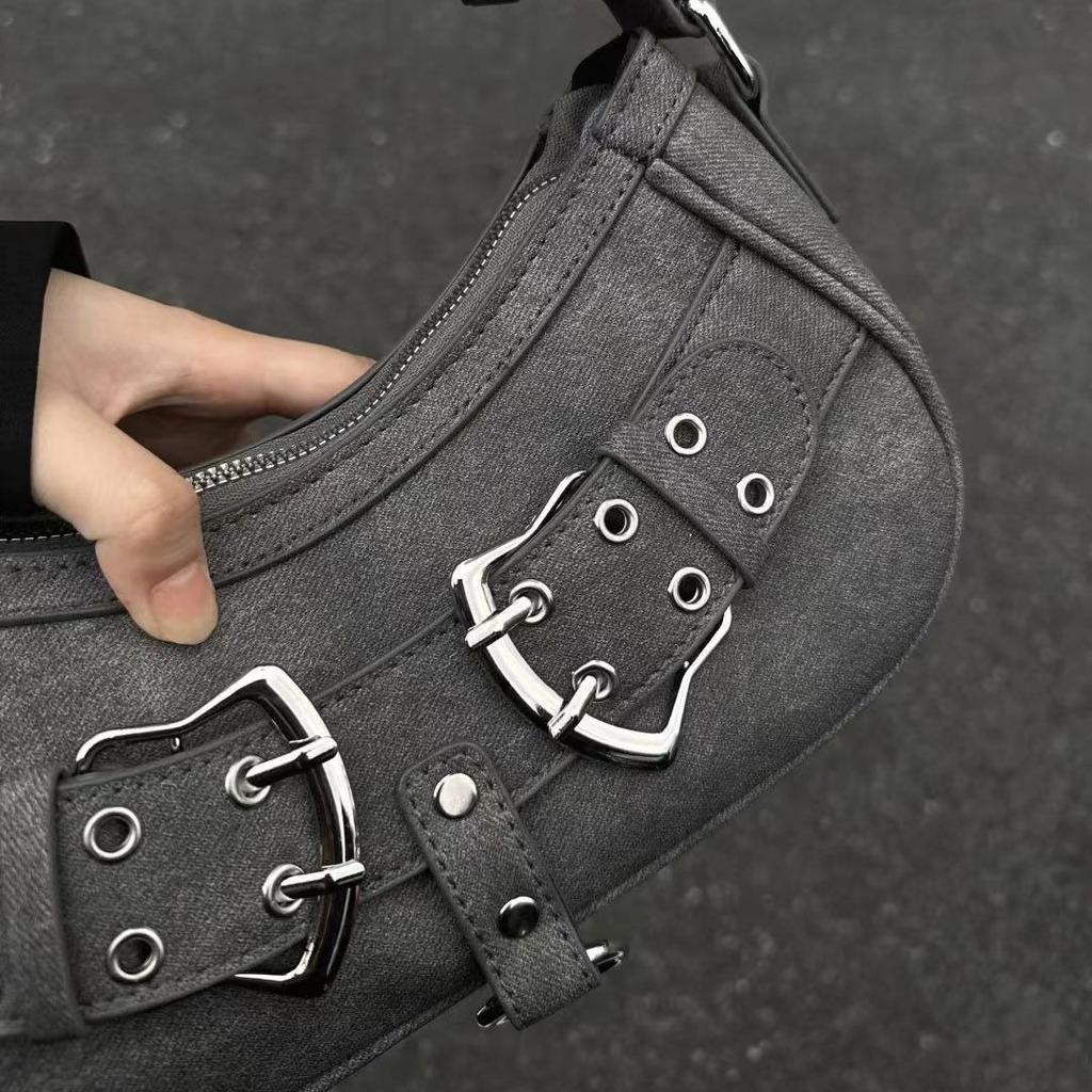 American Sweet Cool Spicy Girl Fashion Niche Underarm Bag High-end Bag Women New Casual Versatile Shoulder Bag