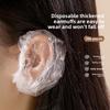 Одноразовые пластиковые защитные накладки для ушей для мытья волос и принятия ванны, водонепроницаемые и грязезащитные накладки для ушей, эластичные и плотно прилегающие ушные раковины