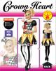 Crown Heart Costume for Women, 155cm-165cm