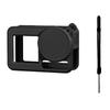 Flexible Silicone Cover for Action 5Pro Camera AntiScratch, Shockproof Design Case Lens Protections with Lanyard
