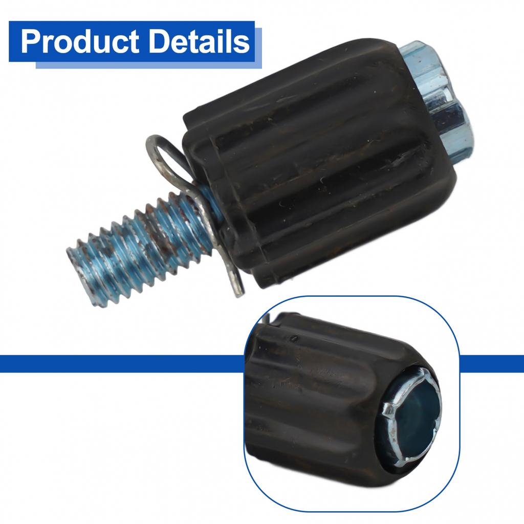 2-Pack Bicycle Cable Adjuster Kit for Downtube Derailleur Bolts M5 Threaded