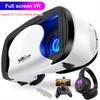 3d Vr Headset Virtual Reality Smart Glasses Helmet For Smartphones Mobile Cell Phone With Controllers Lenses Goggles Binoculars