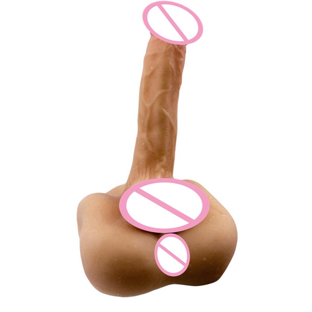 Silicone Artificial Penis Dildo For Women Butt Plug Anal Toy Real Masturbator Doll Cock Adult Sex Products Masturbation
