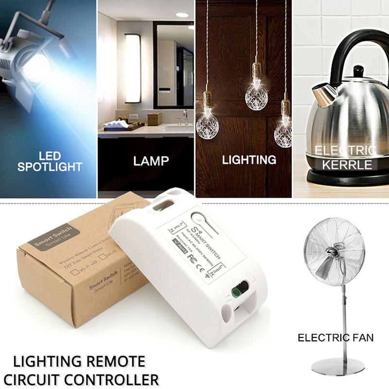 Настенный переключатель 433 МГц беспроводной настенный переключатель передатчика и релейный приемник переменного тока