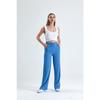 Women's Elastic Pocket Wide Leg Sweatpants