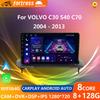 Для VOLVO C30 S40 C70 2006 - 2012 Автомобильный Радиоприемник Мультимедиа Навигация Стерео 2.5D Сенсорный Экран Головное Устройство Carplay DVD DSP GPS
