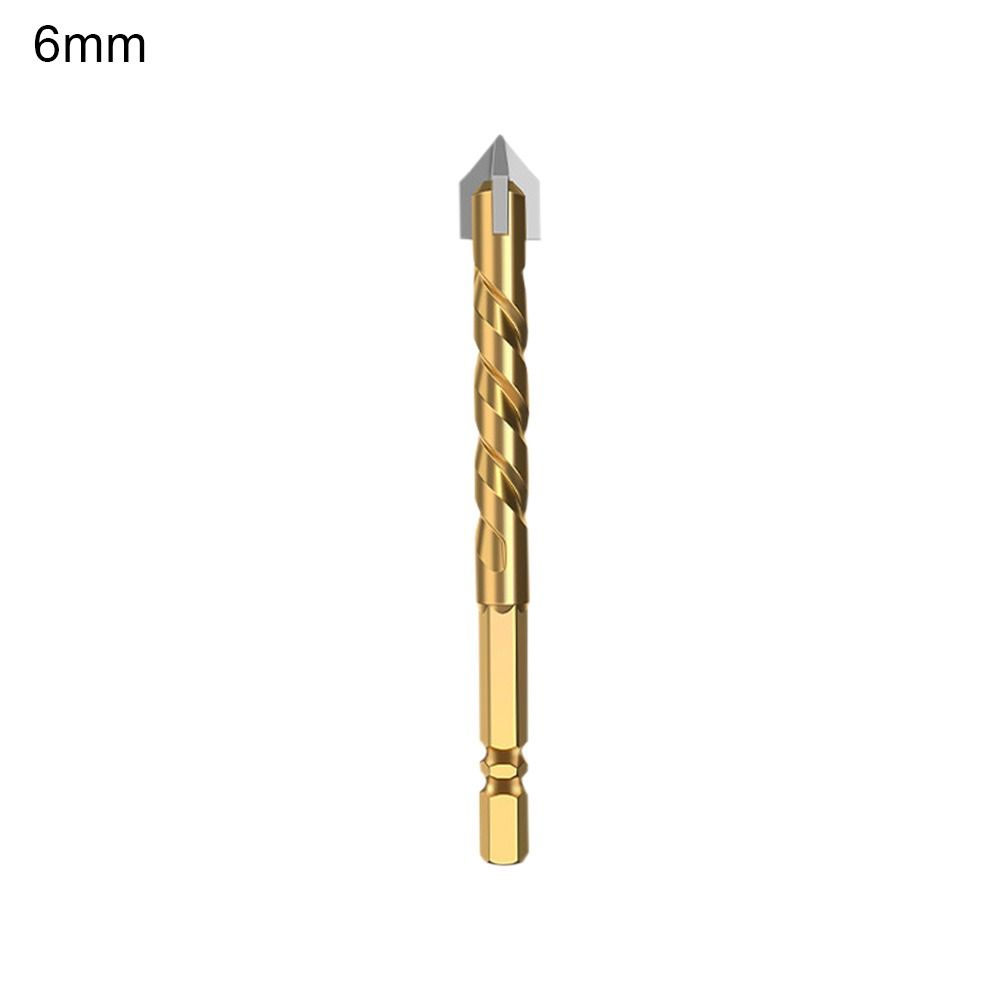 Hard Alloy Triangle Bit Tool Cross Drilling Tools High Efficiency Metal Drill  Ceramic Tiles
