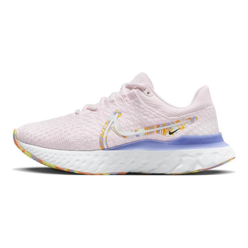 Nike Женские кроссовки React Infinity Run Flyknit Светло-розовые Пурпурные DO9477-600