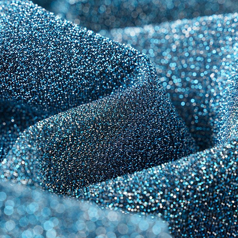 Elastic Glitter Fabric Starry Sky Soft Shiny Yarn Fabric Diy Sewing Dress Skirt Doll Clothes Stage Costume Background Decor