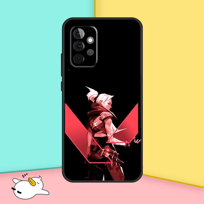 Игровой кейс Valorant для Samsung Galaxy A36 A56 A16 A33 A13 A23 A52 A32 A12 A54 A34 A14 A53 A15 A35 A55 A17