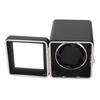 Single Watch Winder Automatic Rotation 4 Modes Mesh Texture Leather with LED Light Super Quiet