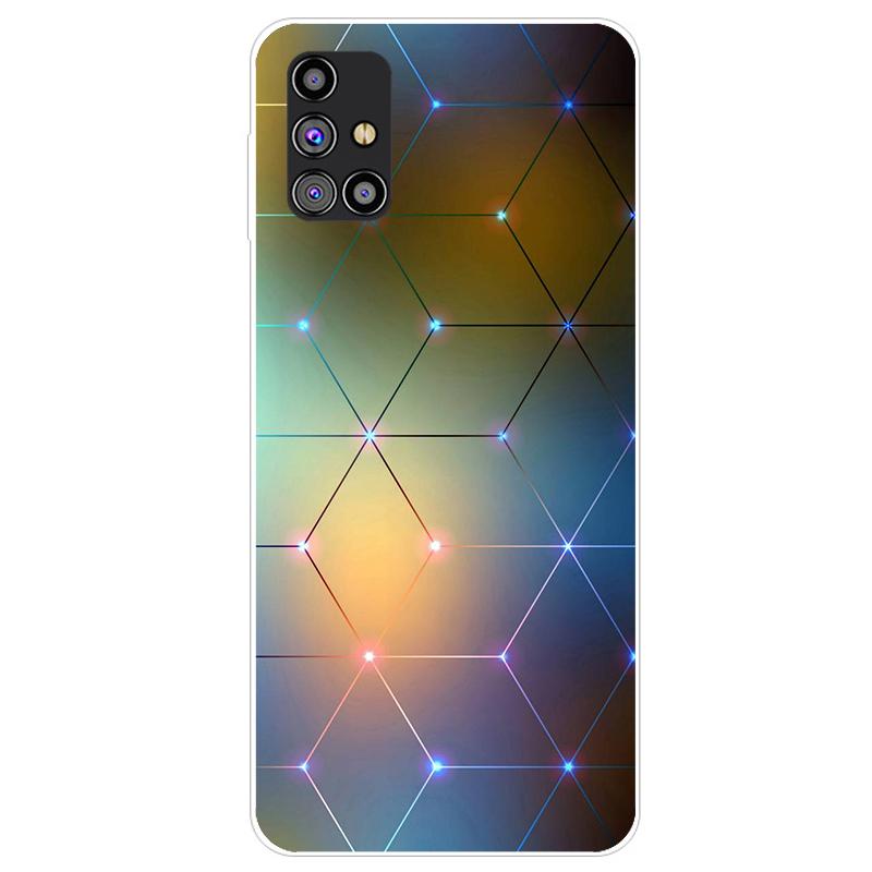 Чехол для телефона Samsung M31s Мягкий силиконовый чехол TPU для Samsung Galaxy M31s Чехол M31 SM 31S GalaxyM31 Бампер Coque