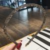 Мода Корея Кристалл Аксессуары для волос Головной убор Стразы Повязка на голову Ободок Ободок Бусины Безель