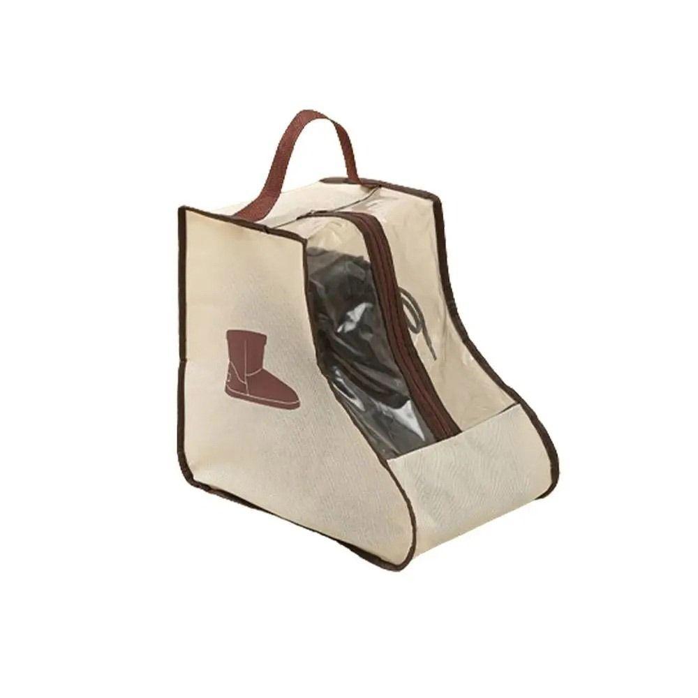 Visible Tall Boot Bag Reusable Boots Protector Pouch Practical Shoe Storage Bag Underbed