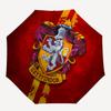 1pc Gryffindor Crest Badge Umbrella with Plastic Handle,Cartoon Pattern,Suitable for All Seasons Multi-functional Umbrella489