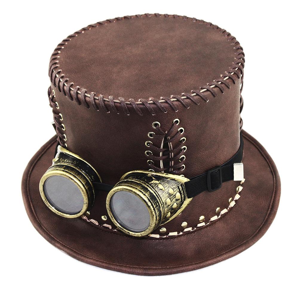 Halloween European And American Punk Plague Doctor Neutral Magic Hat Gentleman'S Top Hat Women'S Wedding Supplies