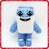 Roblox Cute Pixel Shark Plush Doll Steal A Brainrot Game Peripheral Soft Stuffed Toy For Game Fans Home Bedroom Decor