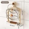 Suction Cup Wall-Mounted Pot Lid Holder