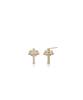Reve Rv-Lab Diamond Phal. Love Cross Earrings