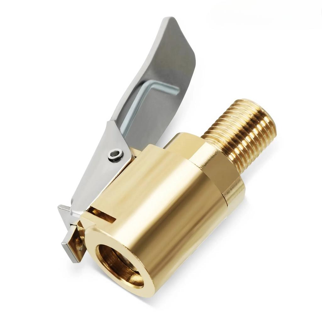 Автомобильный насос Инструмент для авторемонта Зажим клапана Зажим для патрона воздушного насоса Stonego Автомобиль Грузовик Шина Шина Накачка Шины Разъем клапана Автомобильный Открытый Латунь