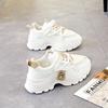 Dad shoes women's 2025 new spring models popular platform white shoes student versatile casual sports women's shoes T81