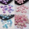 3D цветок 20 шт 10 мм ремесло DIY россыпью бусины лепесток сакуры звездный разделитель изготовление ювелирных изделий
