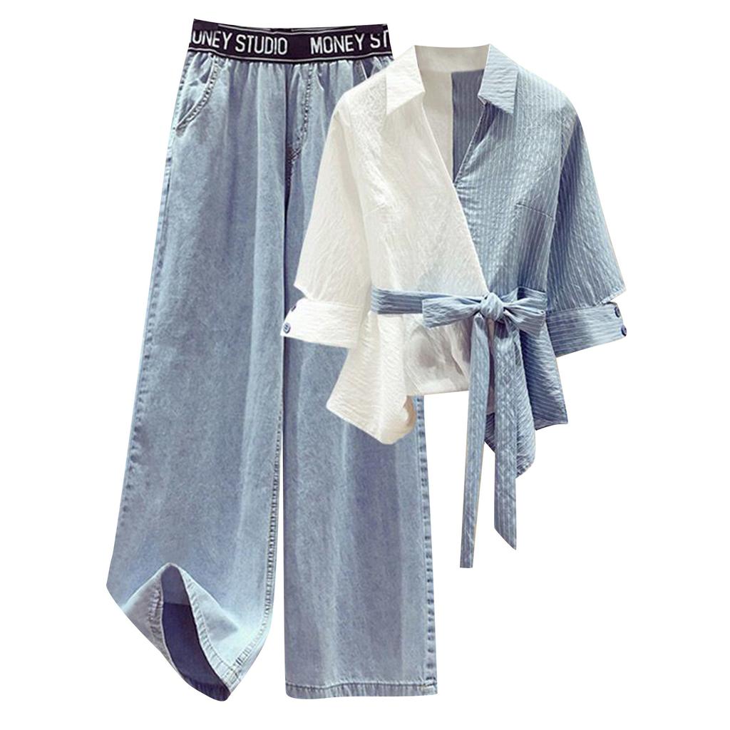 Женская мода, повседневные топы с длинными рукавами и принтом, шорты, брюки, костюм