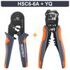 Ferrule Crimper Tool,Ratchet Crimping Tool Kit-Wire Stripper & Crimper Plier ,or Plier Set with Connectors