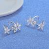Chic Lady Ear Clip Irregular Elegant Decorative