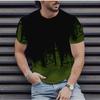 Mens T-Shirt - Lightweight & Breathable Short Sleeve Crew Neck Top - Fashionable Summer Wear, Perfect for Leisure & Gifts