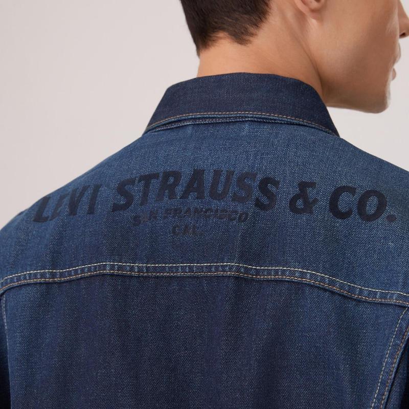 Levis Год Лошади Ограниченная Серия Свободная Мода Винтажный Повседневный Классический Стиль Рабочая Одежда Джинсовая Куртка Унисекс Куртки 006P9-0000