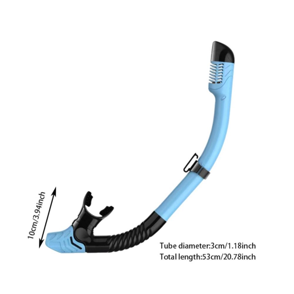 Full Dry Diving Dry Snorkel Silicone Underwater Equipment Diving Breathing Tube Swimming