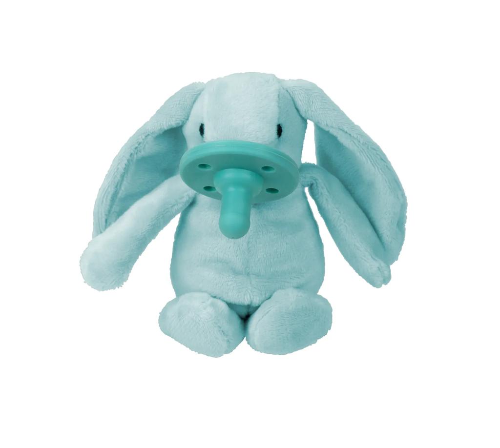 Light Rabbit Plush Toy for Babies with Silicone Pacifier 15cm