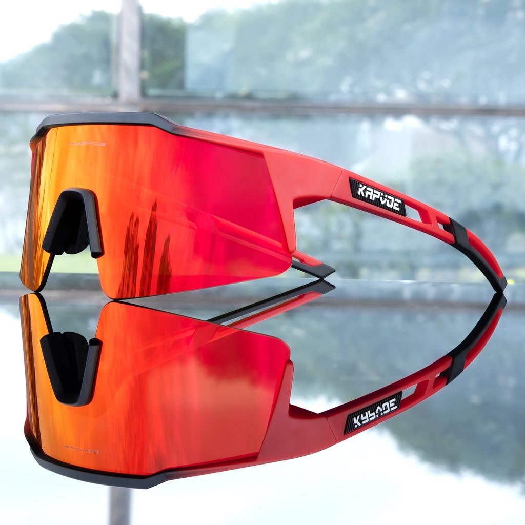 Велосипедные солнцезащитные очки Kapvoe UV400, очки для МТБ и велоспорта для мужчин и женщин, спортивные очки для улицы
