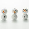 5PCS 20MM Hot New Snowman Wooden Round Beads for DIY Home Children's Toys Bracelet Christmas Navidad Gift Decorations Accessories