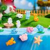 Micro-landscape Dolphins Crabs Marine Small Animals Horticultural Landscaping DecorationsBlind Bag Accessoriesand Small Ornaments
