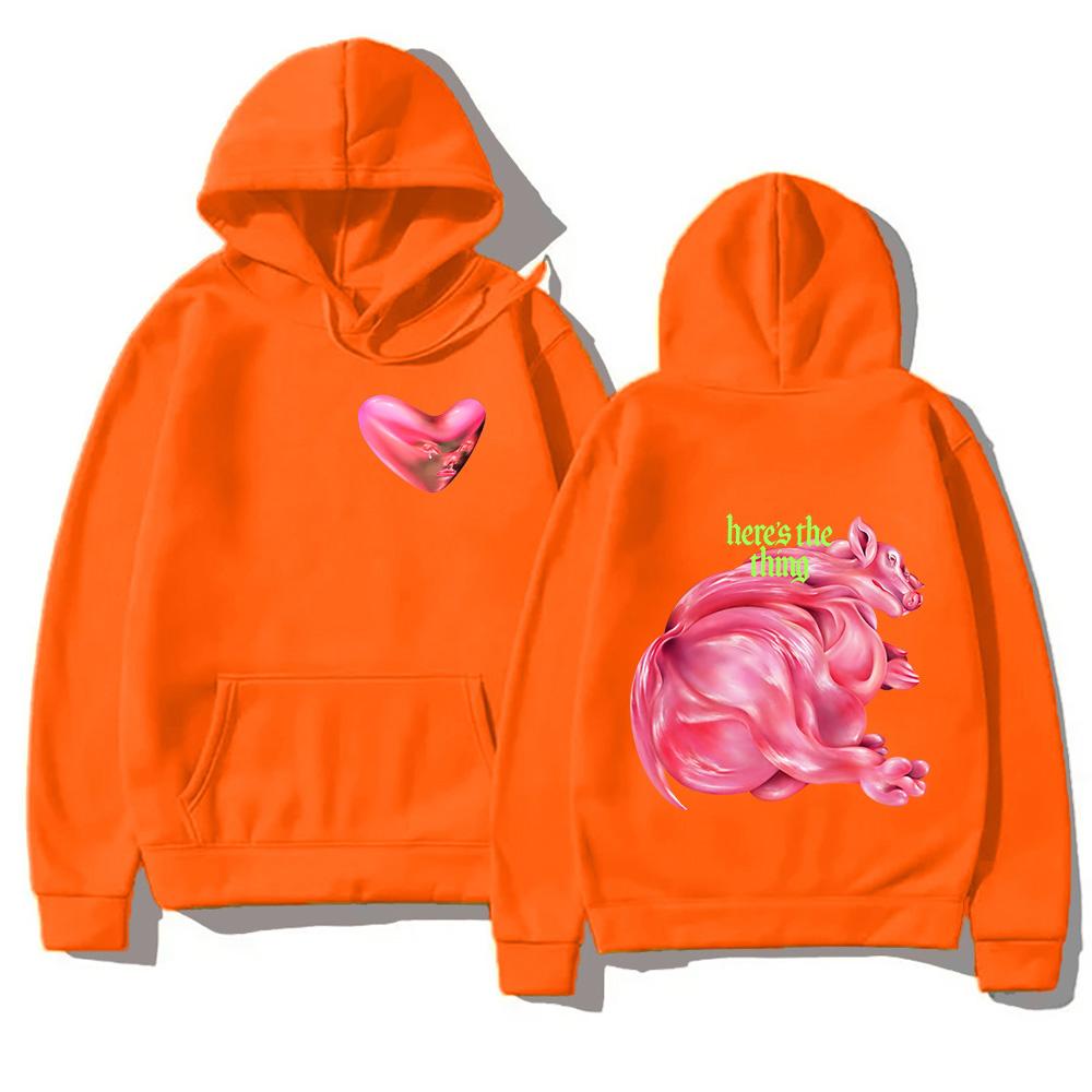 Fontaines DC Here's The Thing Hoodie New Creative Sweatshirt Fashion Two Sides Print Clothing Unisex High Street Sportswear Hoody