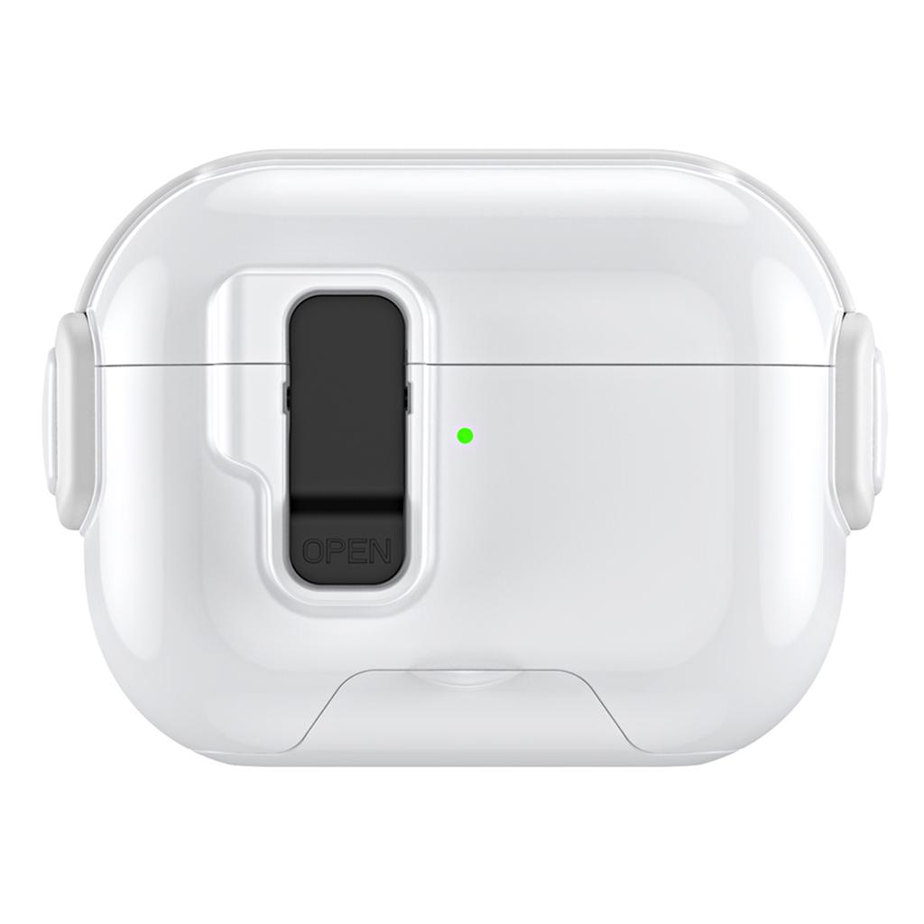 Чехол для Apple AirPods Pro с функцией подставки для телефона, защитный чехол из ТПУ и ПК для TWS-наушников