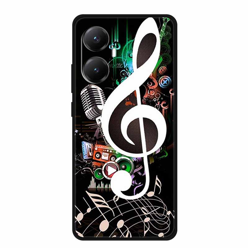 For Xiaomi POCO F7 Case Colorful Printed Cute Fashion TPU Silicone Soft Cover for POCOF7 F 7 Phone Cases Cartoon Shell Butterfly