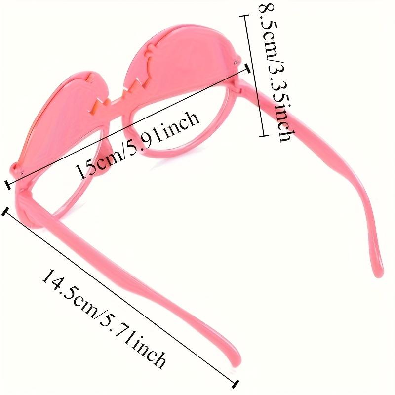 1 шт. Очки для куриной вечеринки - Забавные очки-костюм животного с большими глазами, Легкие пластиковые очки для вечеринки на День рождения, Хэллоуин