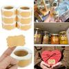 300pcs/roll Kitchen Home Spice Kraft Label Bottle Tags Labels Stickers Chalkboard
