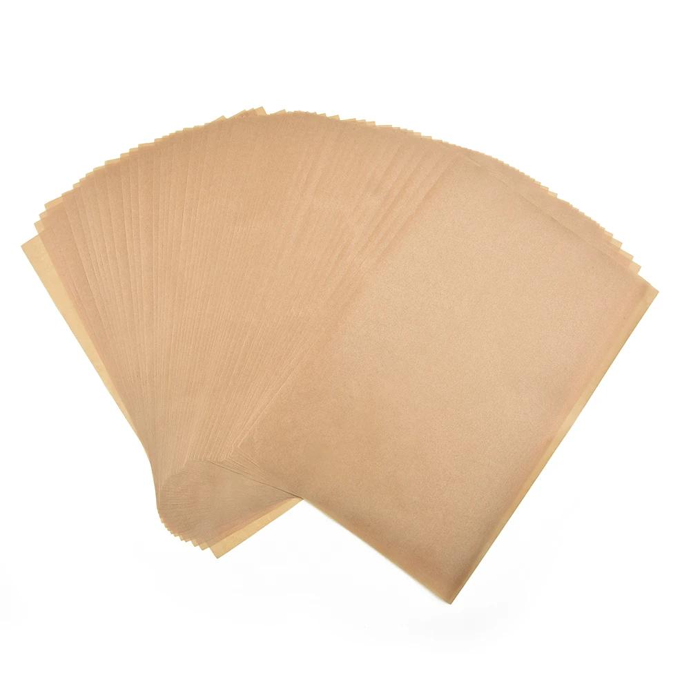 20*30cm 100PCS Parchment Paper Sheets Precut Unbleached Baking Paper Non-Stick For Baking Bread, Pastries, Cookies Etc