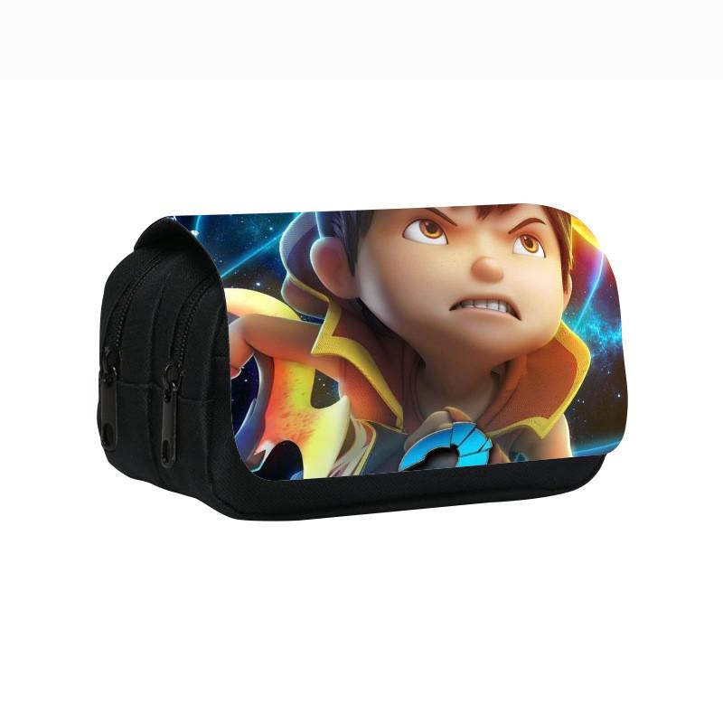 Пенал Elements Hero Boboiboy со слоями и вместительным отделением для школьников и детей