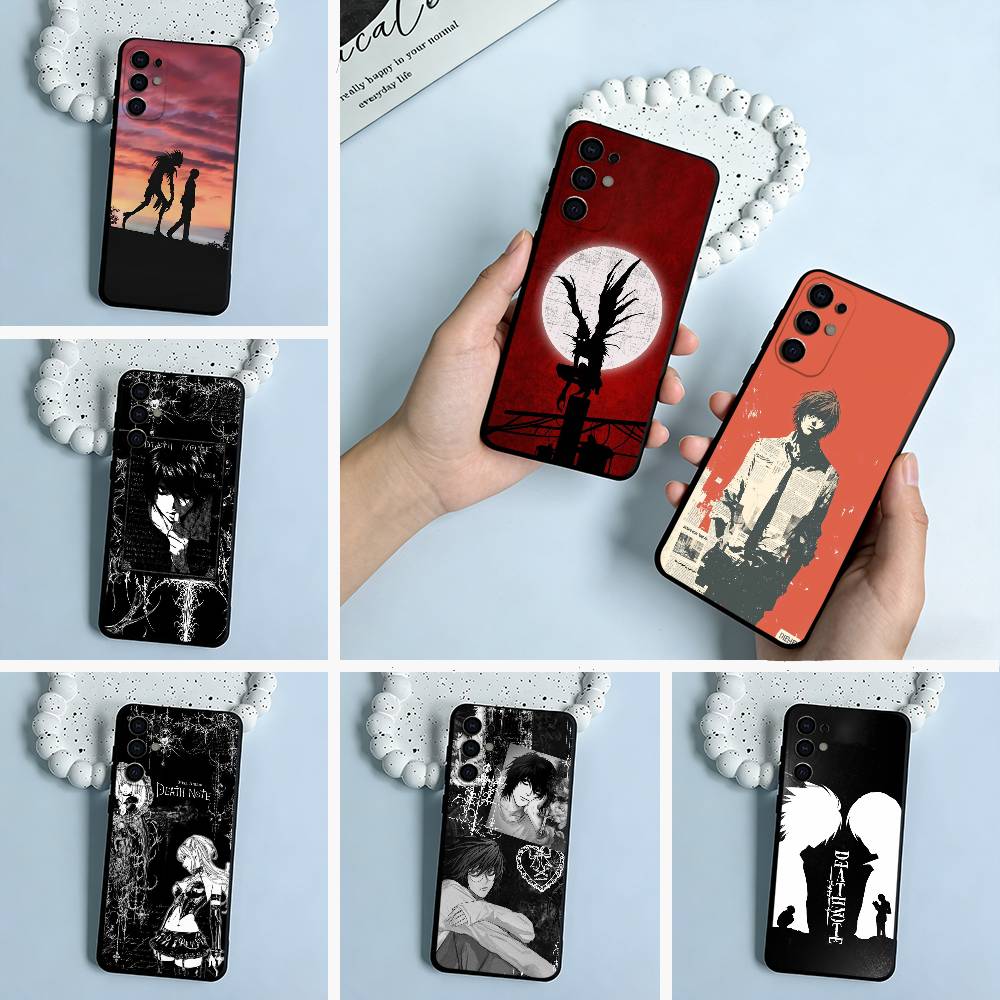 D-Death- Note- Классический аниме-чехол из мягкого силикона для Samsung S25, S24, S21, S22, S23, S30, Ultra, S20, Plus, FE, Lite-Черный