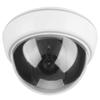 Dome Simulation Camera Dummy Fake Security Monitor Alarm Flashing LED Light