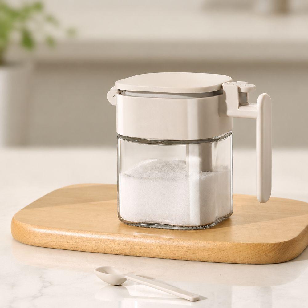 Moisture Proof Seasoning Jar Dustproof Salt Container Practical Sealed Spice Jar  Home Kitchen