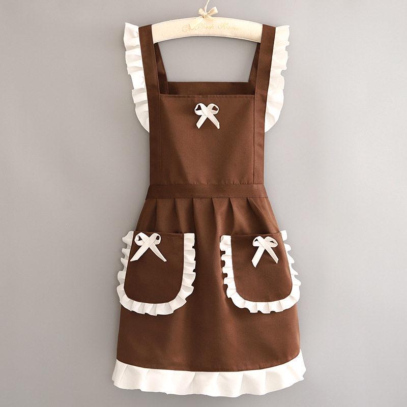 Women's Trendy Oil-Proof Kitchen Apron - Stain-Resistant Cooking Wear